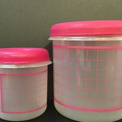 2pcs Storage Container w/ Lid