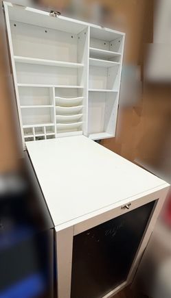 Multipurpose wall mounted folding desk