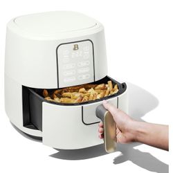 Quart Touchscreen Air Fryer, White Icing by Drew Barrymore
