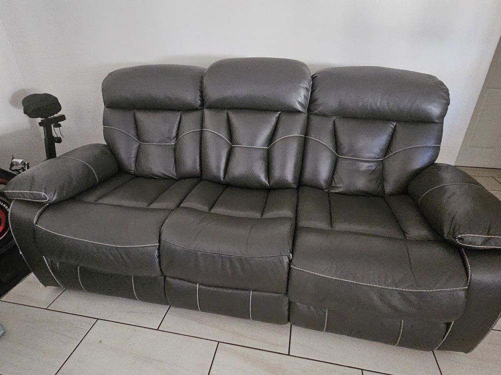 Reclining Loveseat and Couch