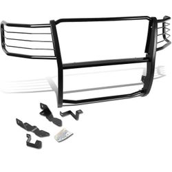 2007 - 2013 Chevy Silverado 1500 Black grille Guard Bull Bar Tumba Burro Negro