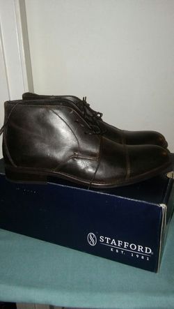 Men's Stafford nib boots sz 10