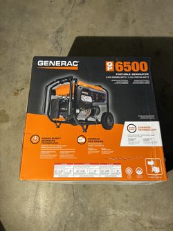 Generac Generator, 6500 WATT Gasoline