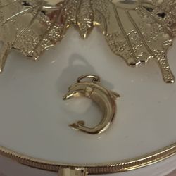 Beautiful 14k Dolphin Charm 