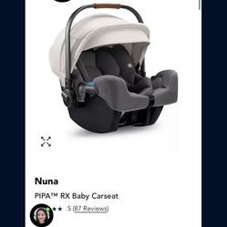 Nuna RX CARSEAT 