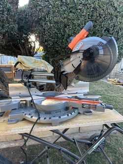 RIDGID Sliding Compound Miter Saw