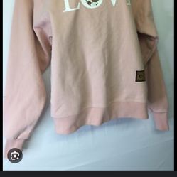 PINK LINE FRIENDS LOVE CREWNECK