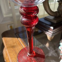 Glass Decorative Candle Holders