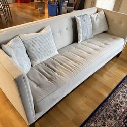 FREE - Almond 86” Couch
