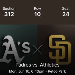 Padres Vs A’s