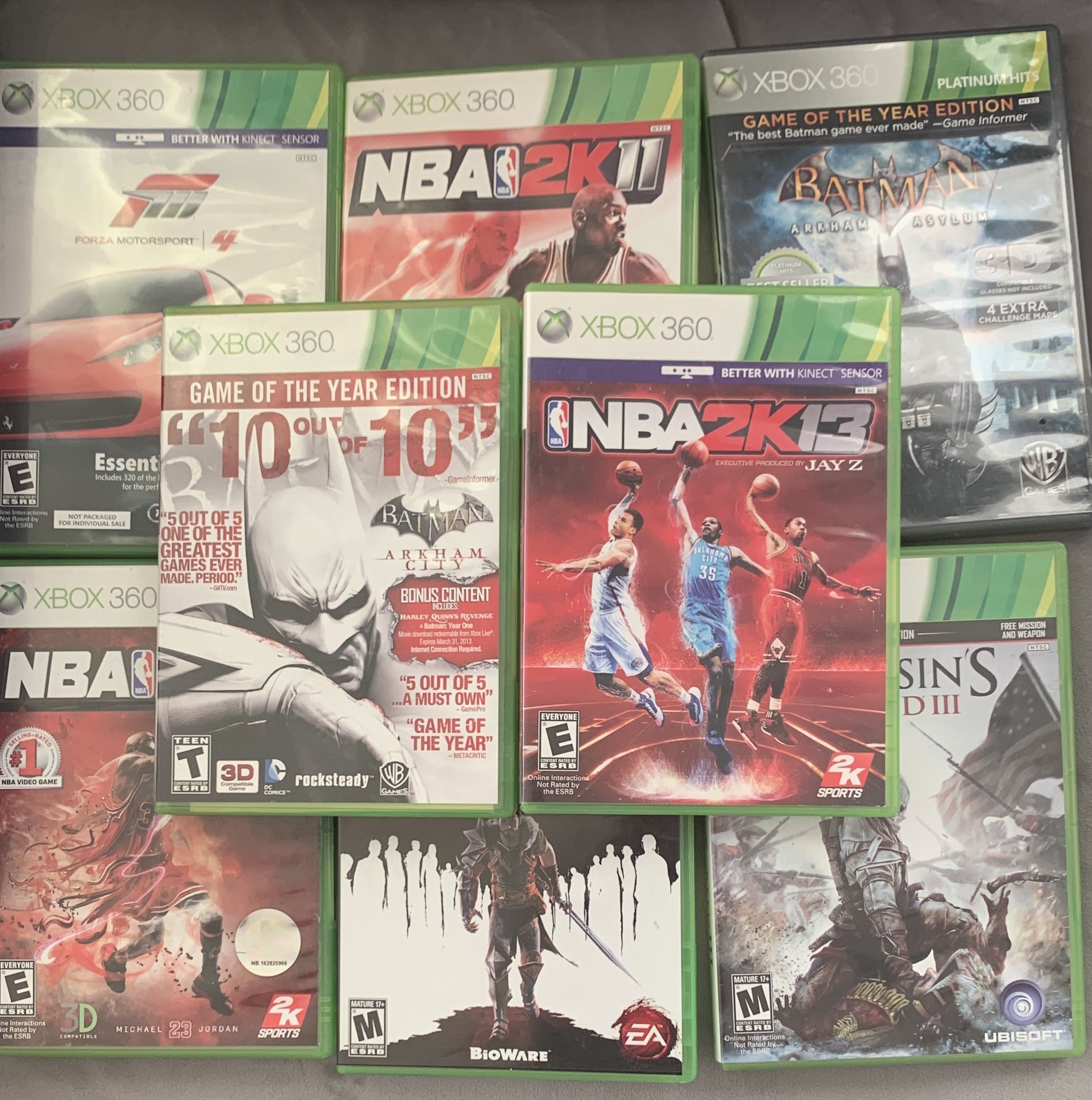 8 Xbox 360 Games