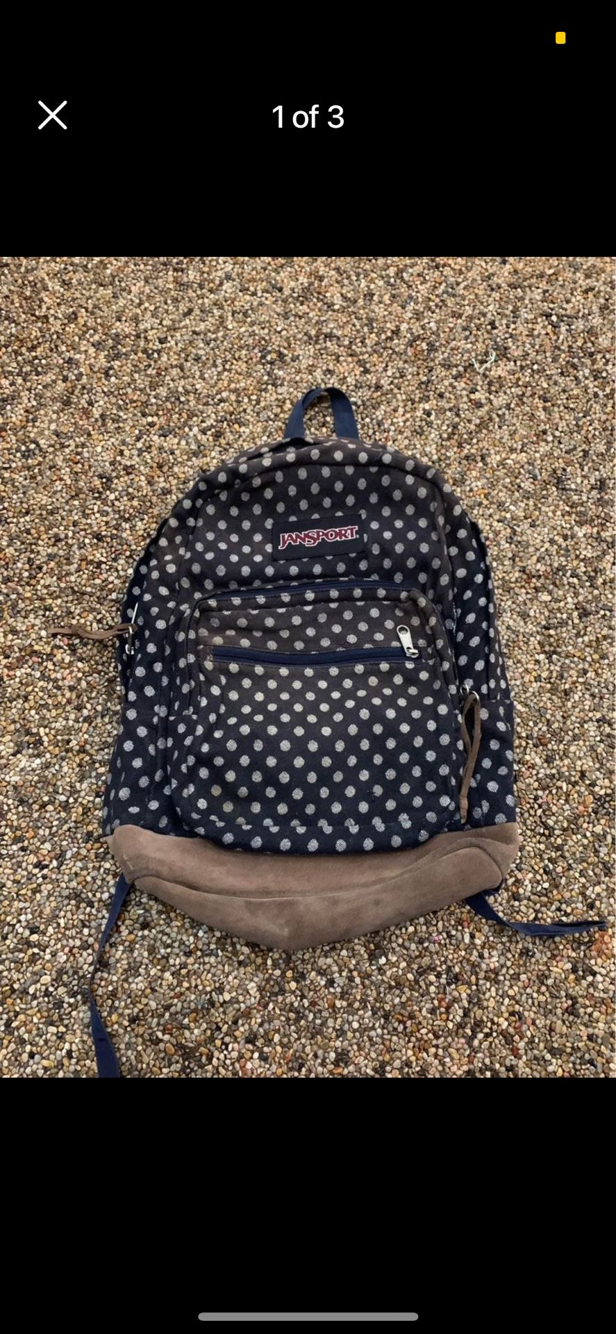 Jansport Backpack Polka dot Style