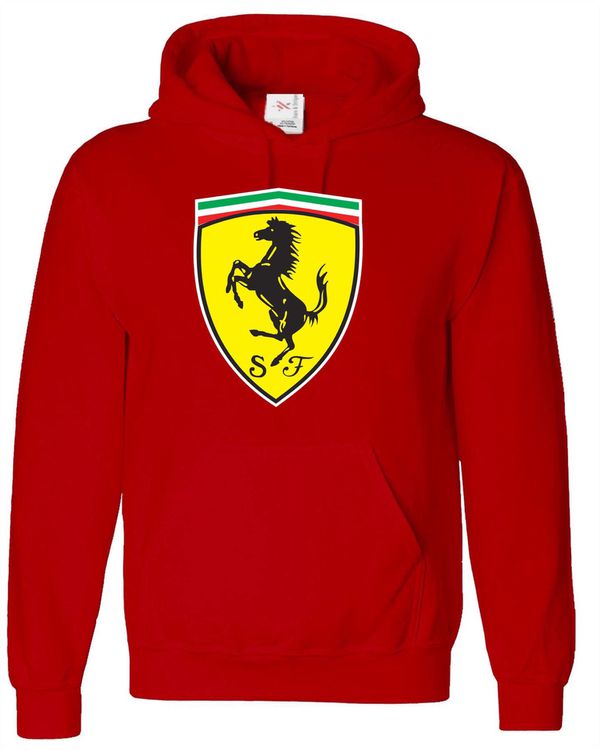 Men’s Ferrari Logo Sweatshirt Pullover Hoodie for Sale in Sugar Land ...