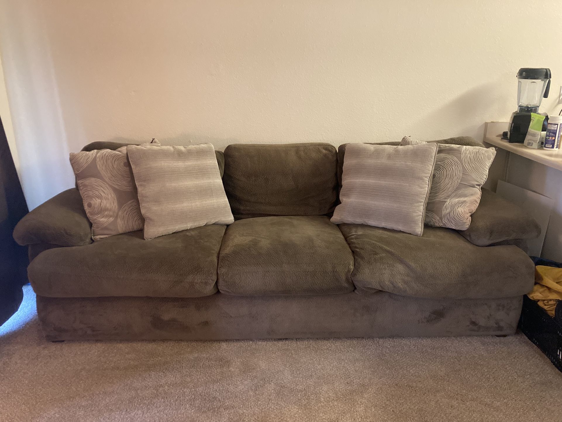 Plush Down Filled Sofa