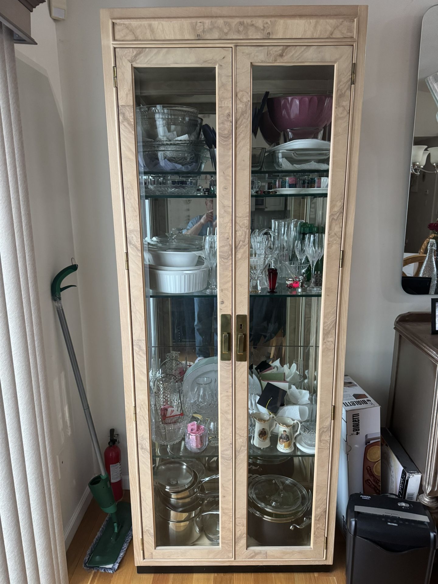 Lighted Curio Cabinet