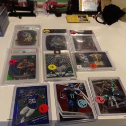 Sports Card Lot, Numbered Cards Slabs And More!