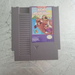 Mickey Mousecapade Disney Nintendo Entertainment System Video Game