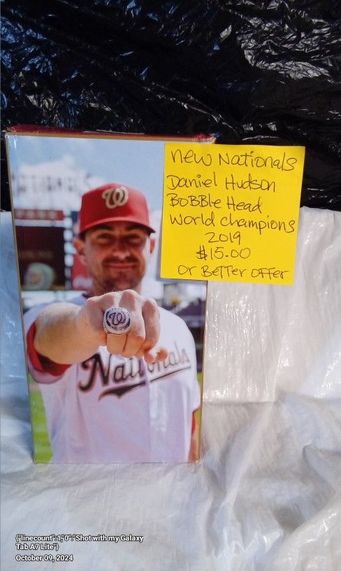 Washington Nationals Daniel Hudson Bobble Head