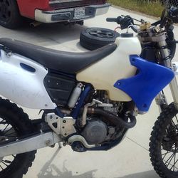 2000 Yamaha wr400f  trade for computer