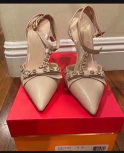 New Kate spade beige high heels size 9