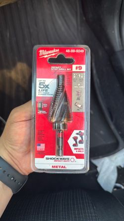 Milwaukee Shockwave Impact Step Drill Bit #9