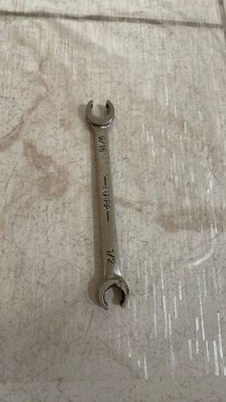 NAPA Double Open End Wrench 1/2 x 9/16
