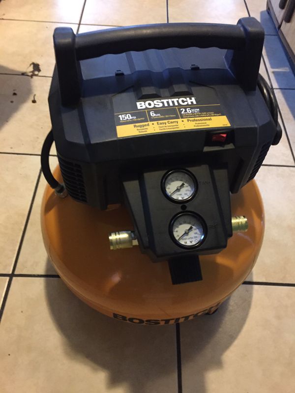 New Bostitch 6Gallon Portable Electric Pancake Air Compressor for Sale in Salt Lake City, UT