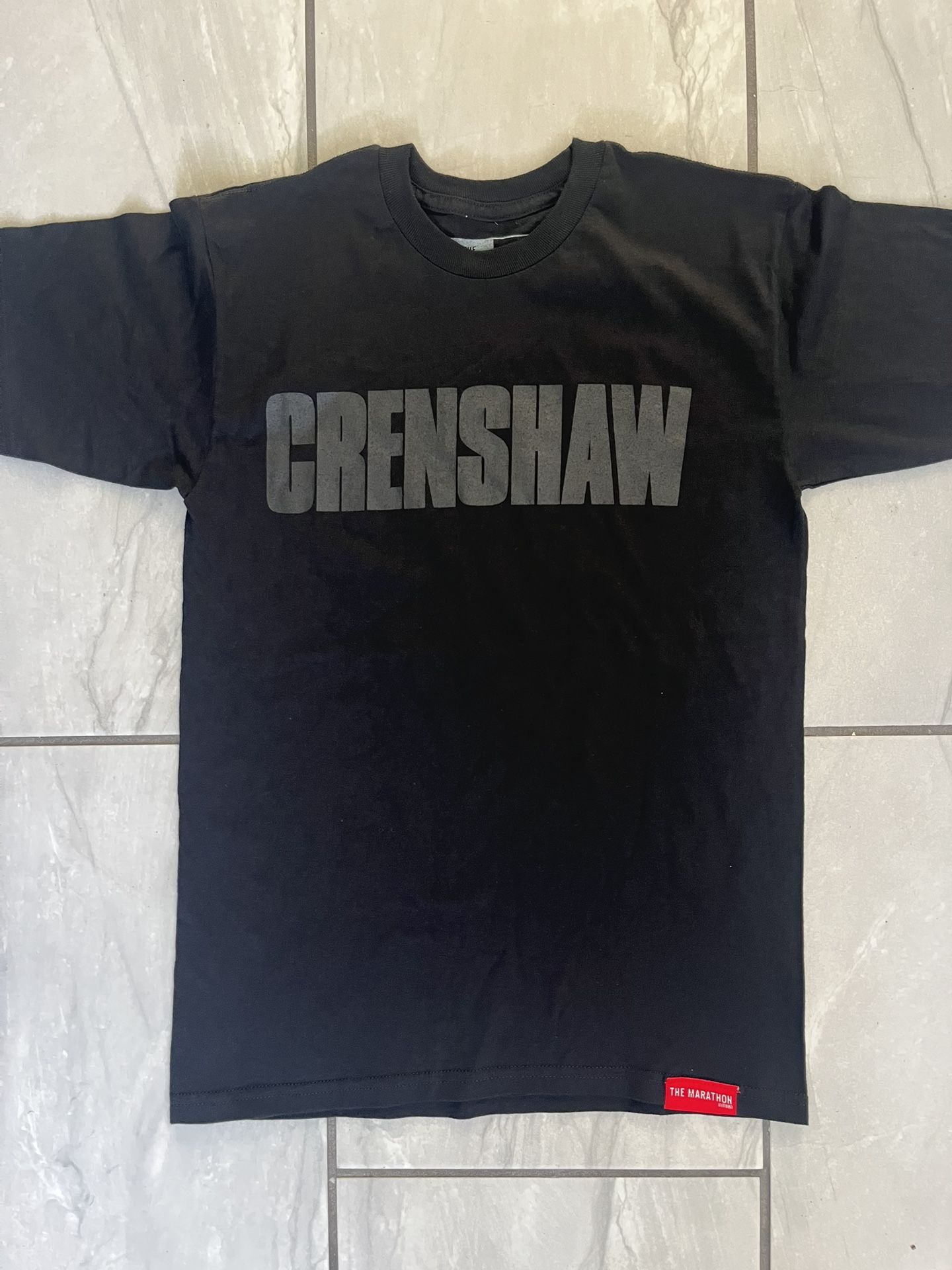 Brand New The Marathon Nipsey Hussle Crenshaw Black Monotone Size Small T Shirt
