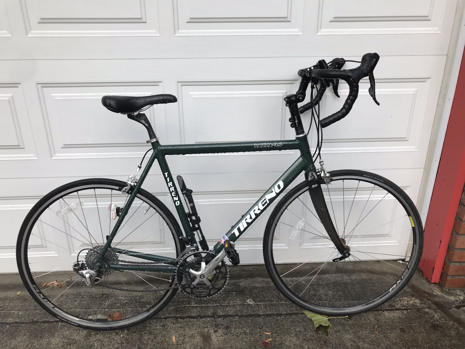 Carbon fiber road bike size 58 great condition L/XL super lightweight TIRRENO RAZZA 3.0