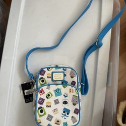 pixar loungefly crossbody bag
