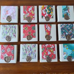 12 Decorative Jewelry/Craft Boxes