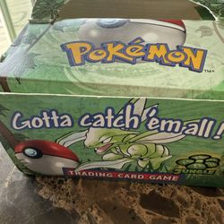 Pokemon Vintage Jungle booster Box (no Cards Empty Box)