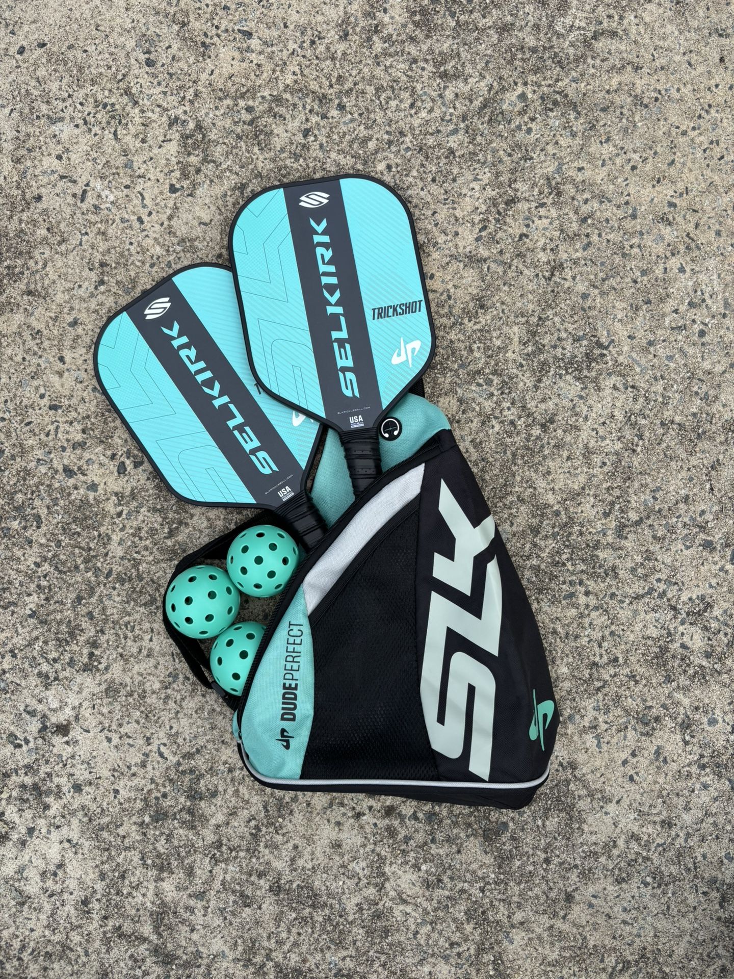 Brand New Dude Perfect X Selkirk Pickleball Set