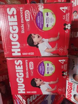 Huggies 4 $22 Each Box