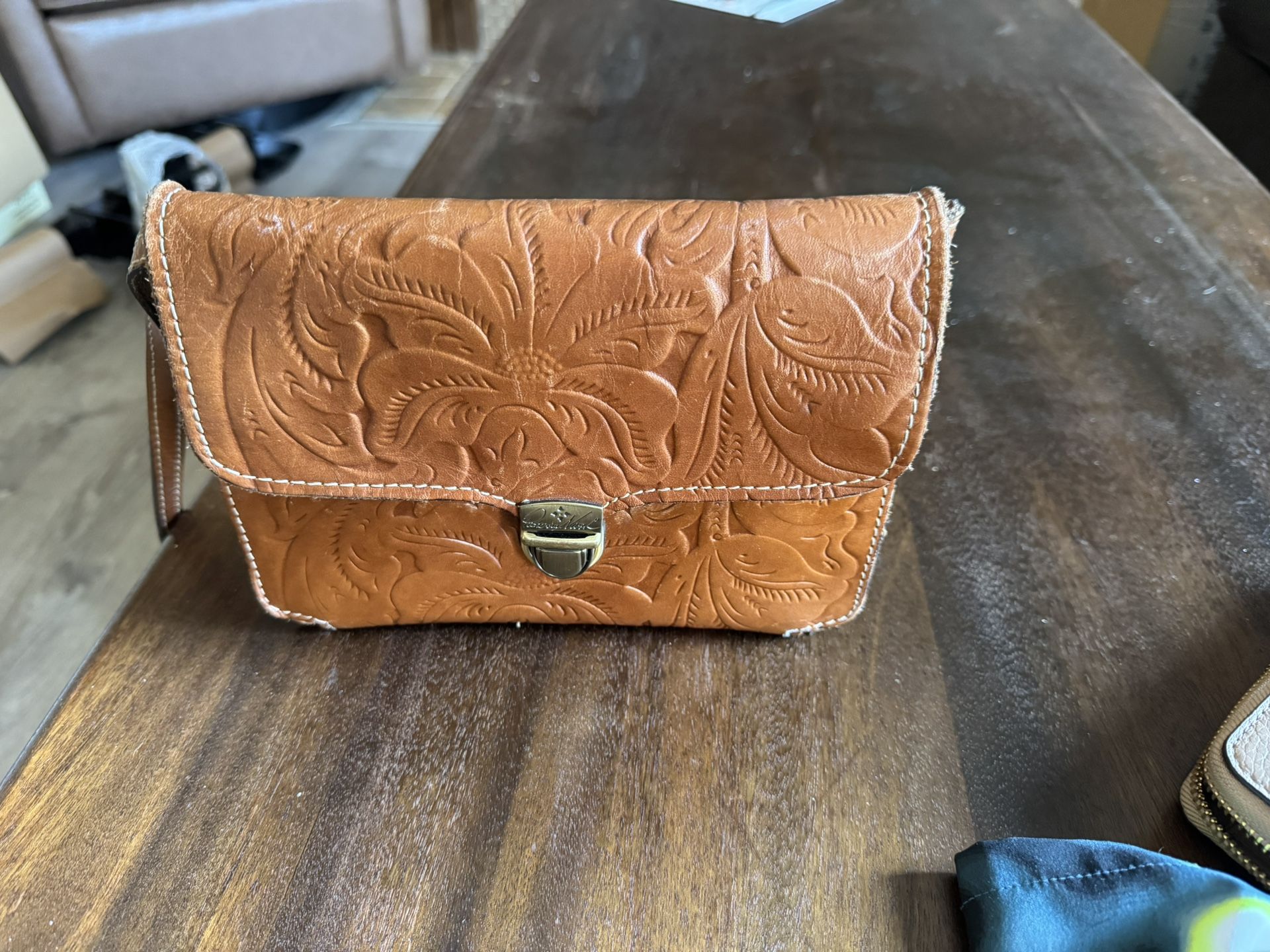 Brown Leather Purse