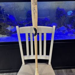Gary Sheffield Game Used Autographed Bat With Coa