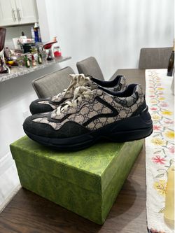 Gucci Gg Rhyton Monogram Blue