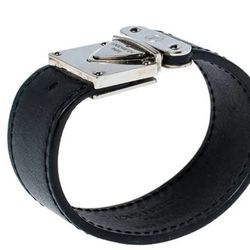 Louis Vuitton Nomade Koala Black Leather Bracelet

