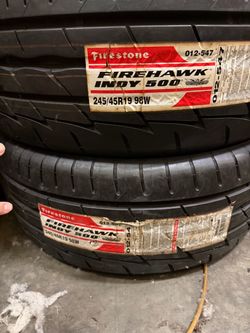 Firestone 245/45/19 Pair 2 Tires Brand New