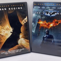 Batman Begins & The Dark Knight 2 Movie Bundle Pack DVD