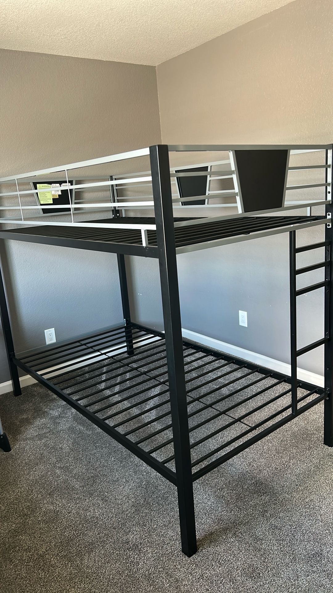 Ashely’s metal Bunk bed