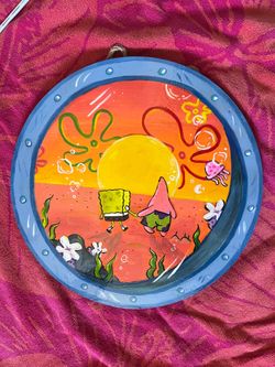 Custom SpongeBob painting