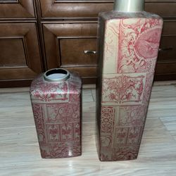Vase Set Large $20, Smaller $15