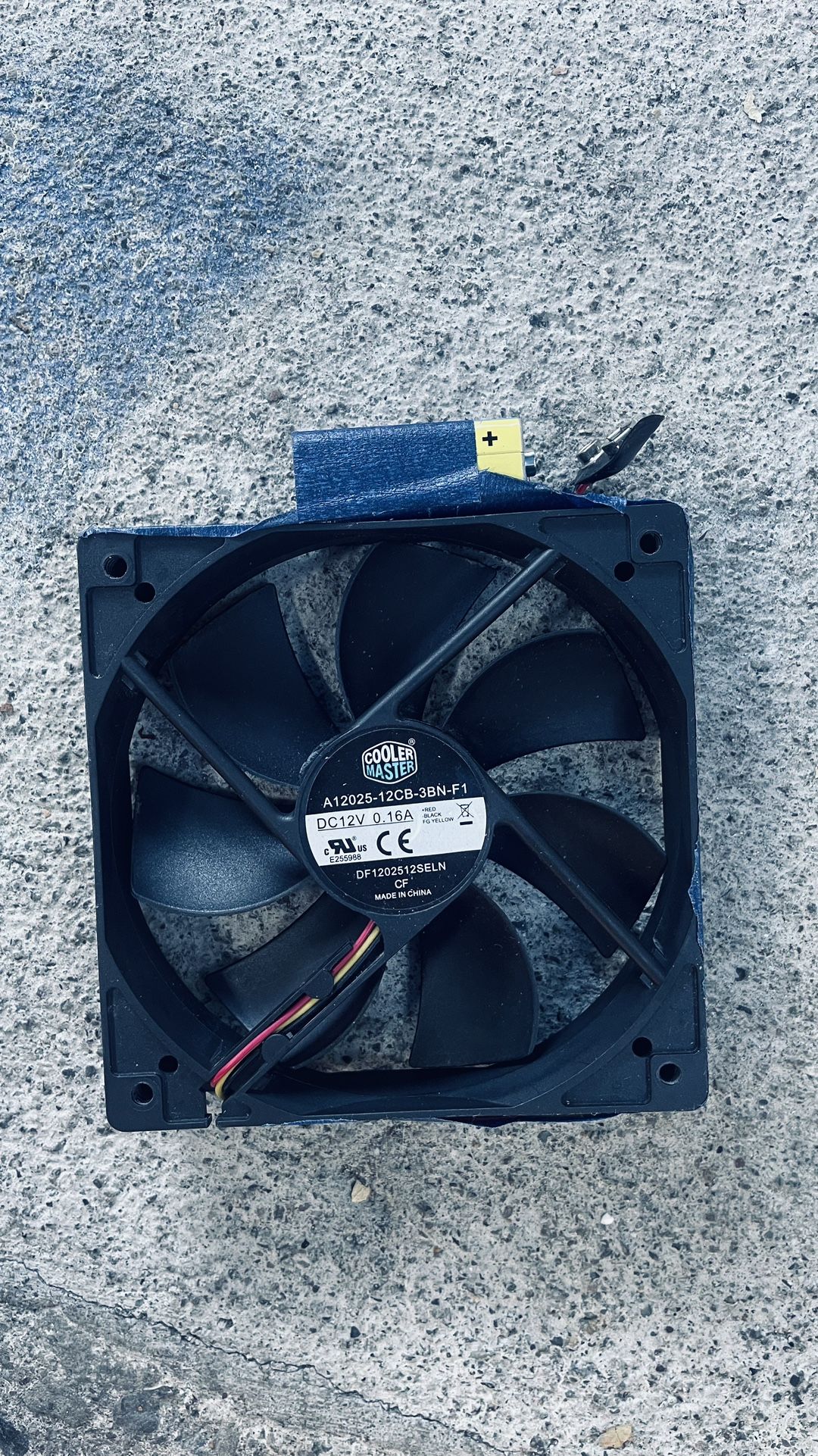 Cooler Master A12025-12CB-3BN-F1 cooling fan