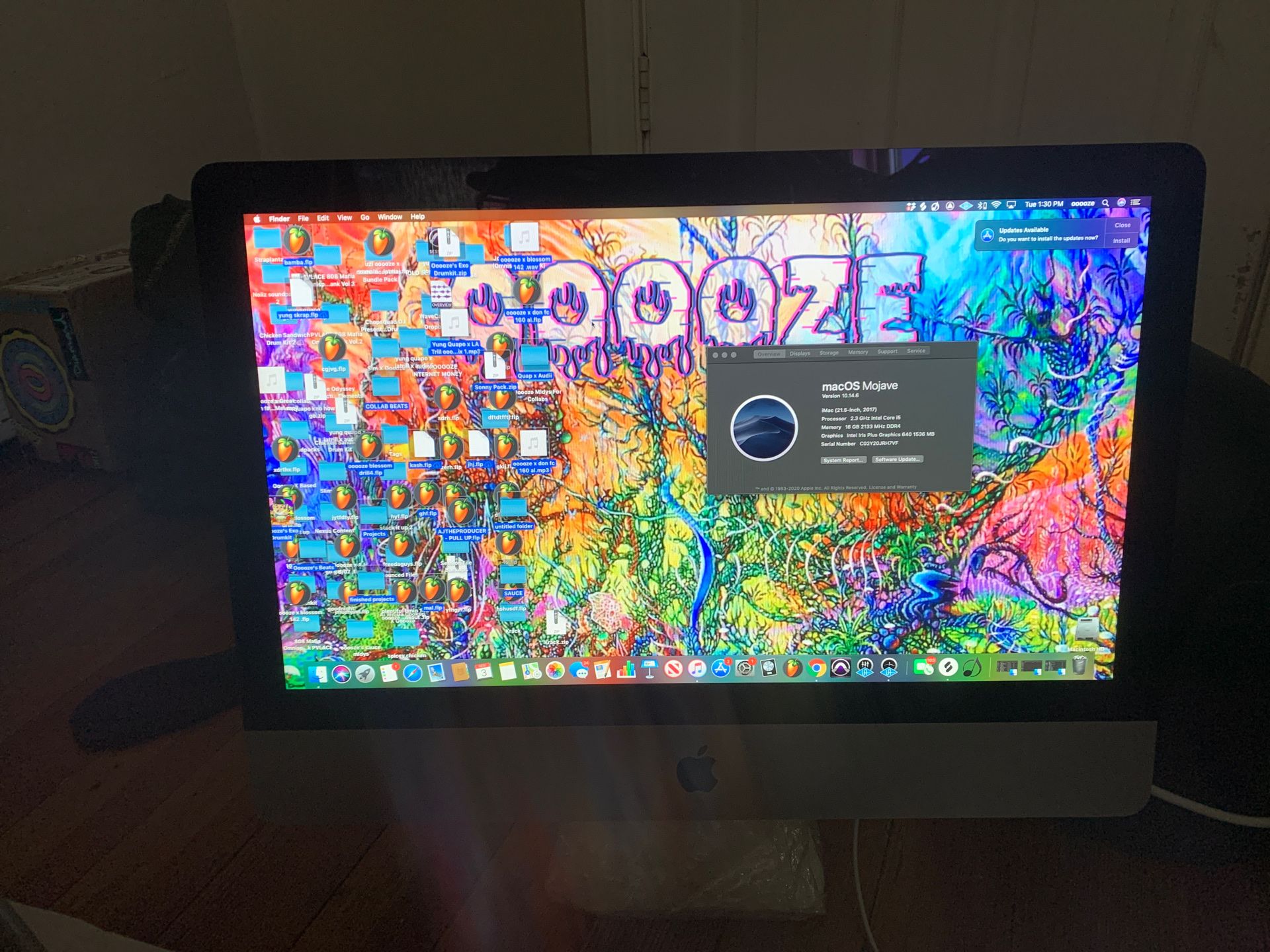 iMac 21” 16gb ram 1tb SSD