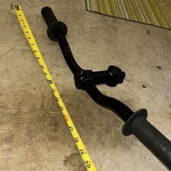 24” Wide SE Riser Bars With Stem And Grips