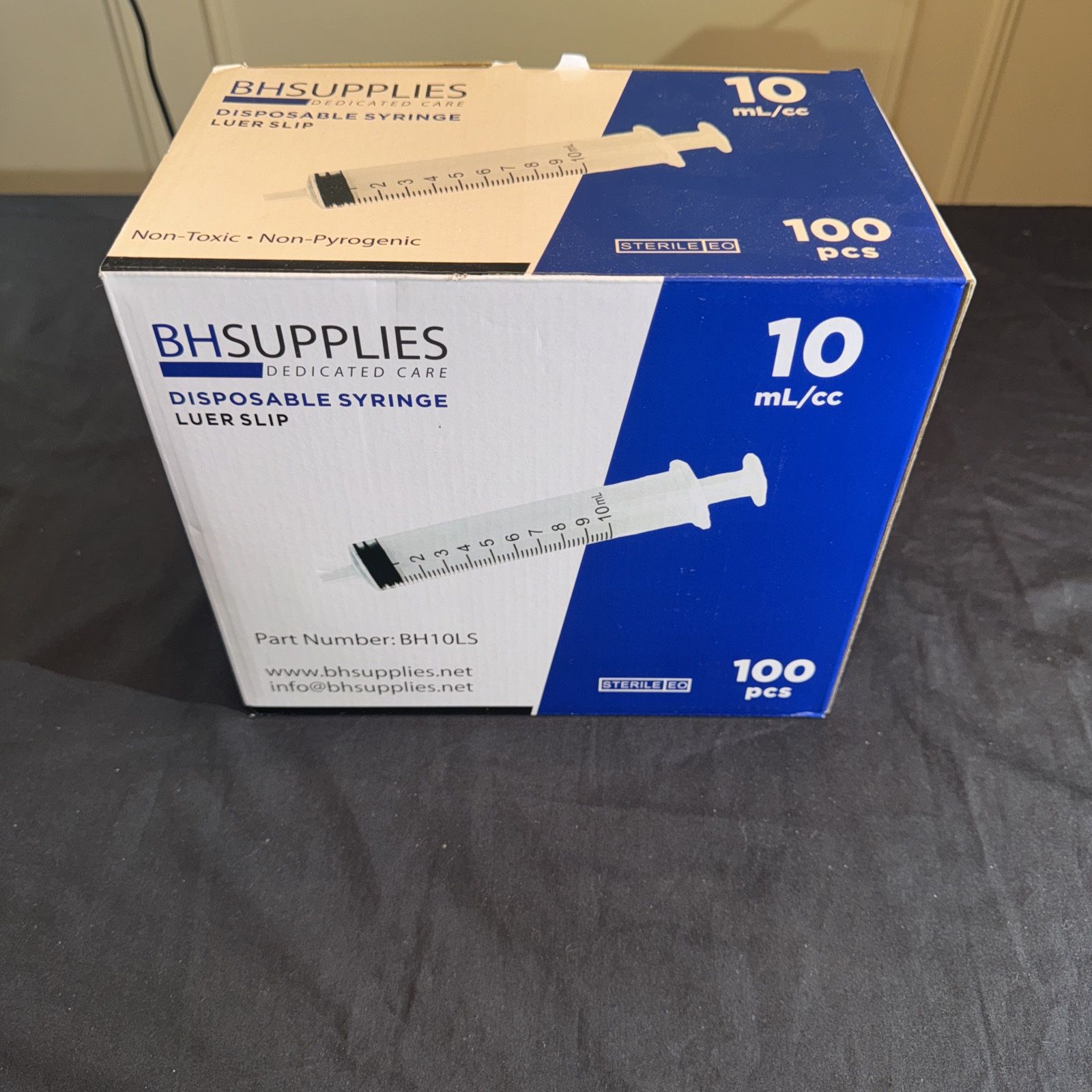 BH Supplies Disposable Syringes 100ct