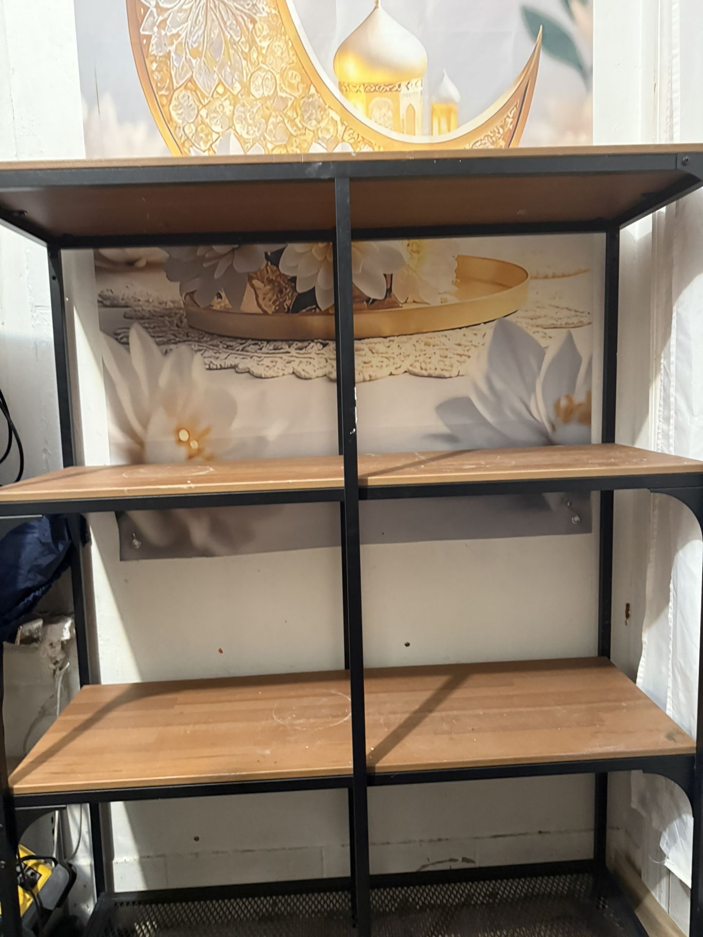 BestOffice 4 Shelf Wire Shelving Unit Garage NSF Wire Shelf Metal Or Home And Office 