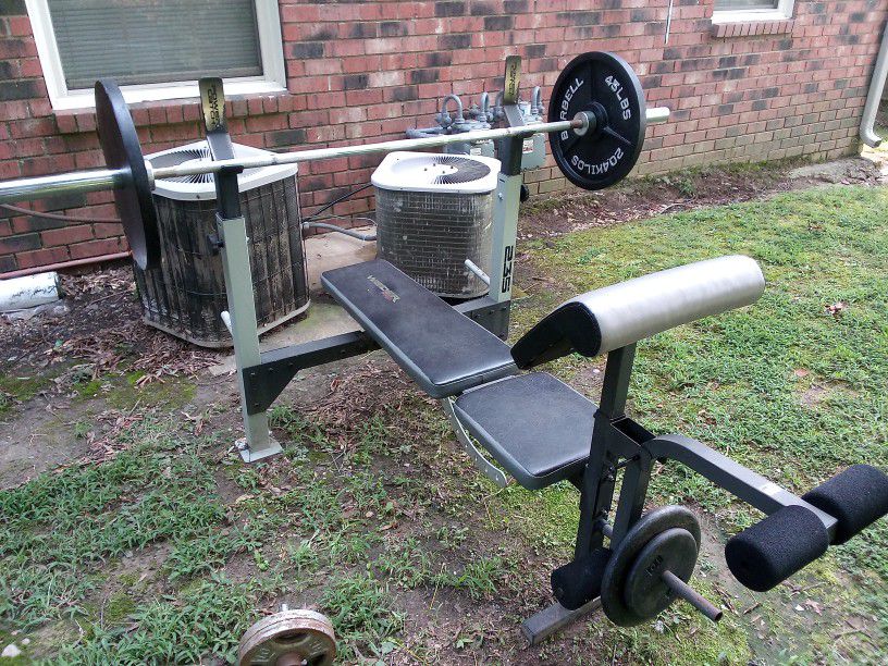 Weight Set With Weight Stand 