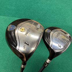 Honma Driver & Fairway Golf Clubs Set